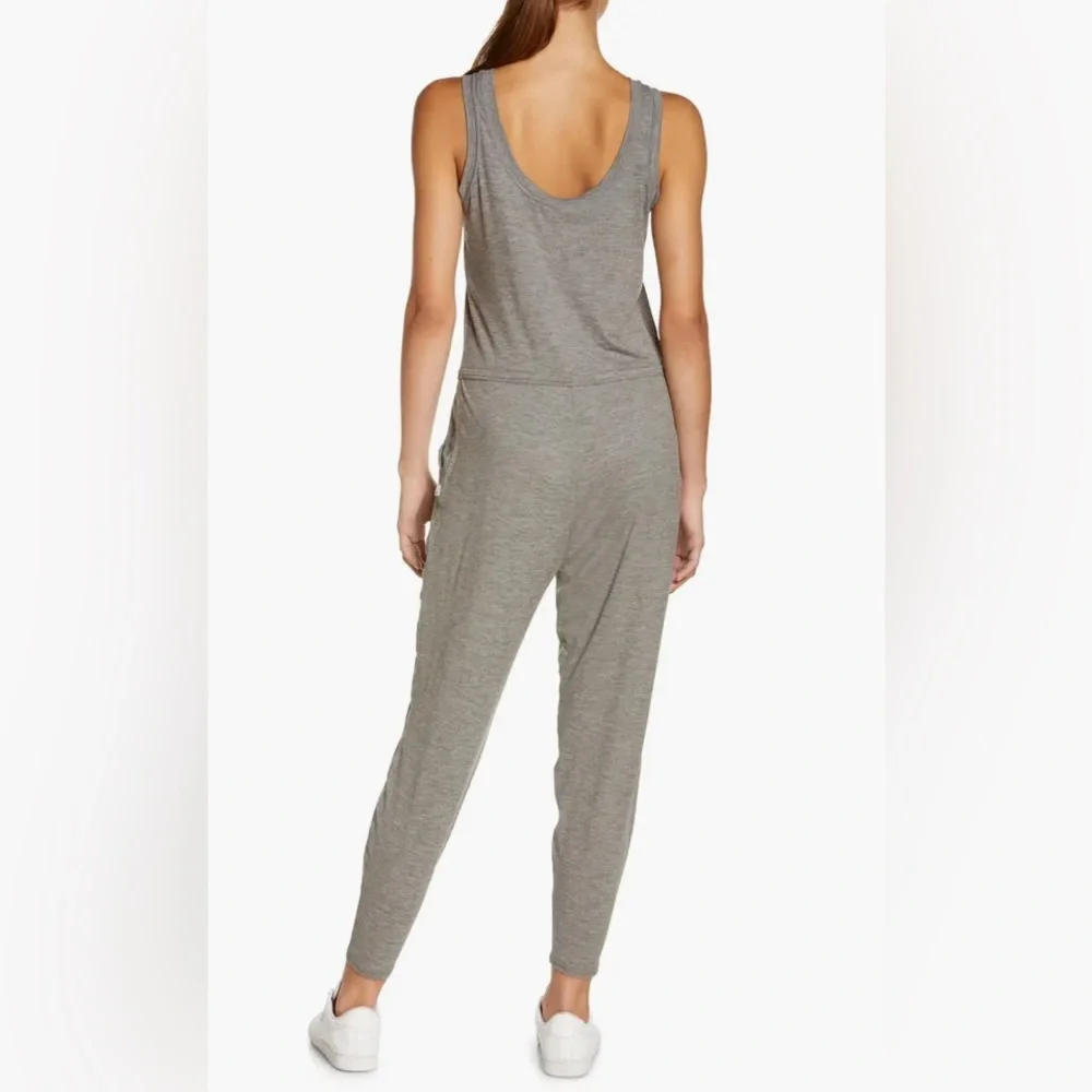 Vuori Heather Grey Lux Harem Jumpsuit NWT Size XL